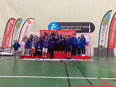 MEJOR CLUB GALLEGO EN EL CAMPEONATO DE ESCALADA ESCOLAR