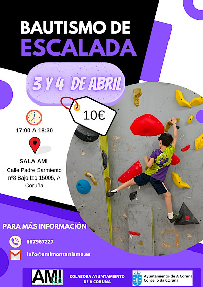 BAUTISMO DE ESCALADA SEMANA SANTA