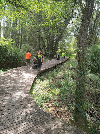 RUTA INCLUSIVA POR EL PASEO FLUVIAL DE LUGO