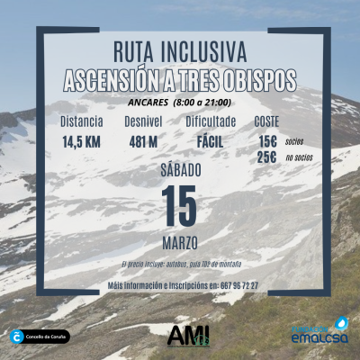 RUTA INCLUSIVA: PICO TYRES OBISPOS RUTA INCLUSIVA: PICO TYRES OBISPOS