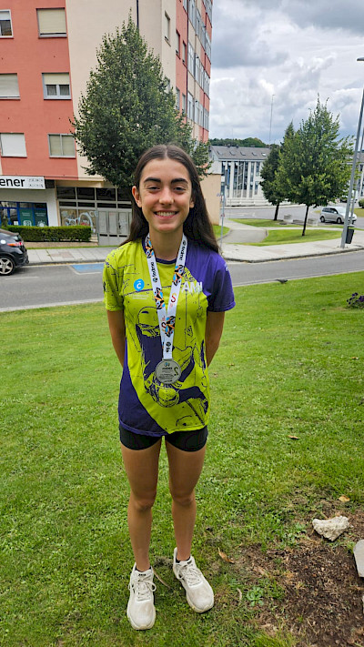 Sandra González, subcampeona de España de Trail FEDME